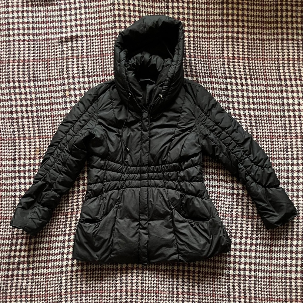 Steve Madden Black Puffer Winter Jacket